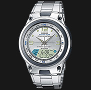 Casio Standard AW-82D-7AVDF - Fishing Gear - 10 Year Battery - Stainless  Steel Band | Jamtangan.com