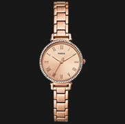 Fossil ES4447 Kinsey Rose Gold Dial 