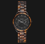 Fossil Tailor ES4639 Ladies Black Dial 