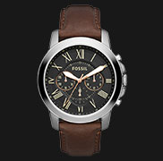Fossil Grant FS4813 Chronograph Black 