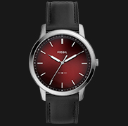 Fossil FS5493 The Minimalist Men Red 