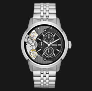 Fossil ME1135 Townsman Black Dial 
