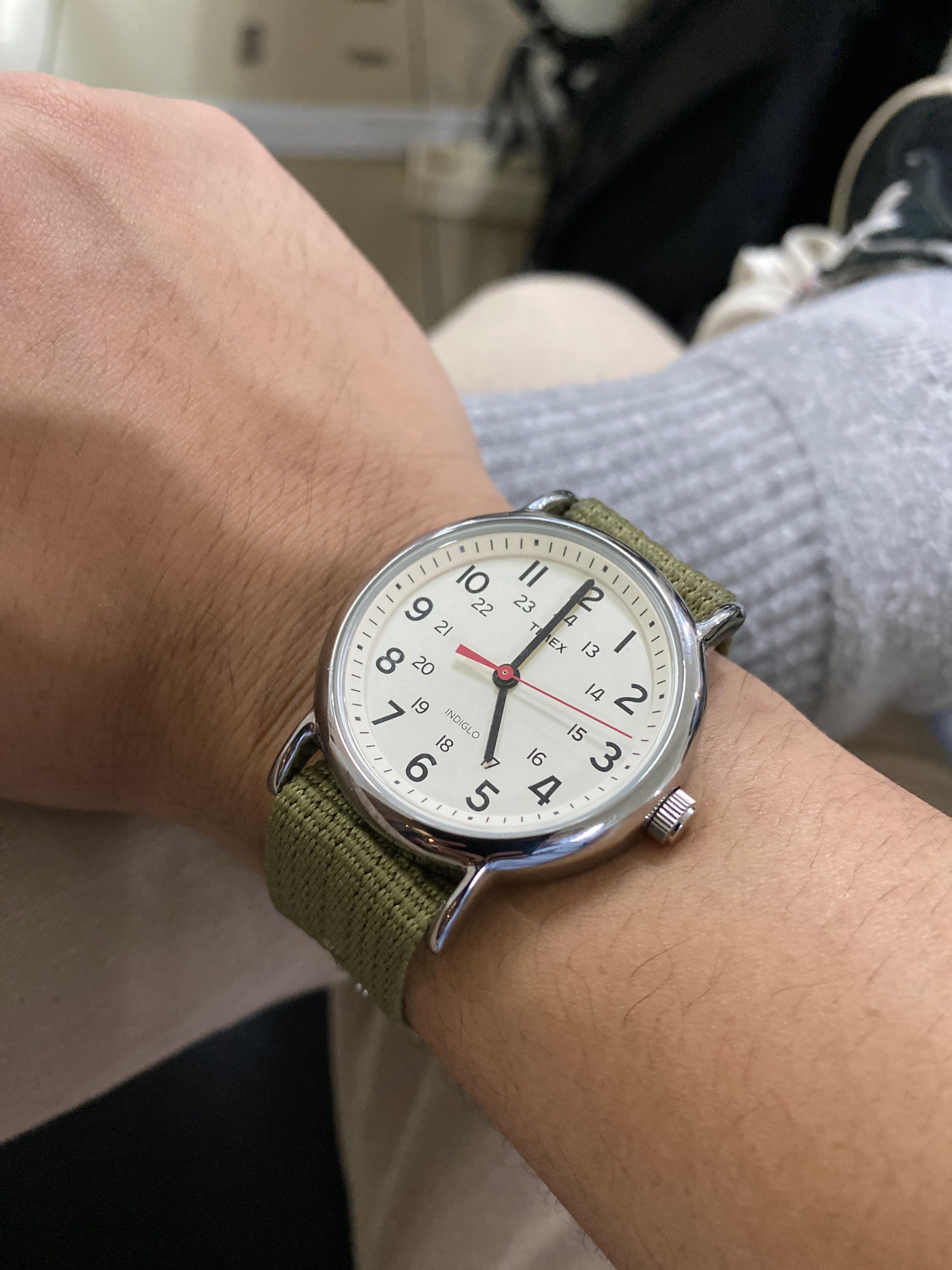 Timex TW2P71500 Weekender coupla Watch