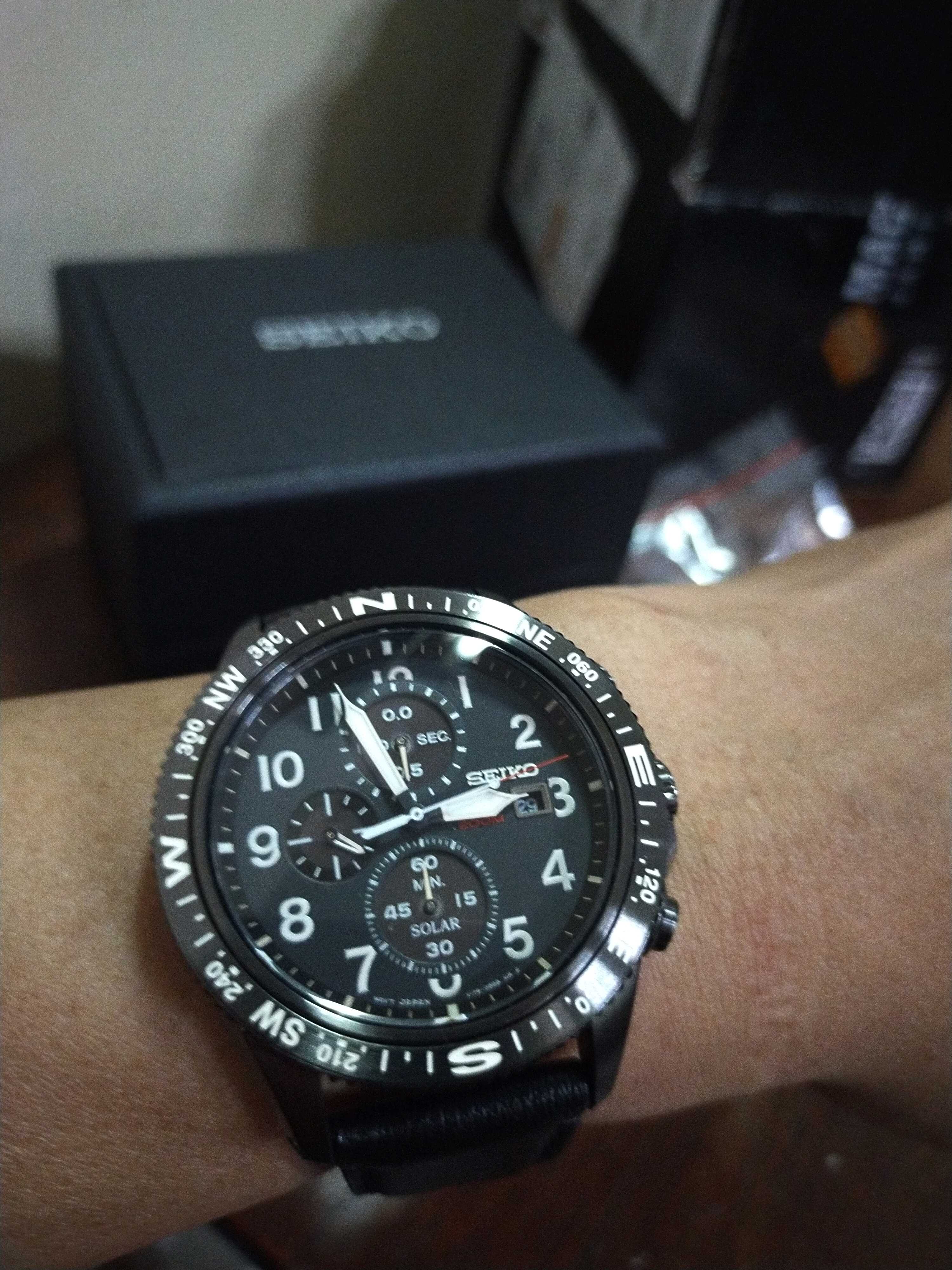 Seiko Prospex SSC707P1 Land Chronograph Solar 200M Water